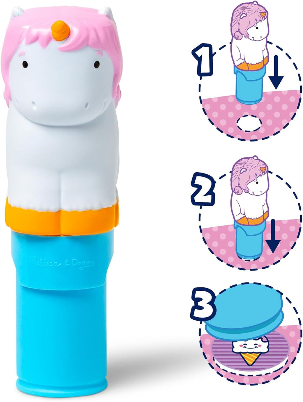 Vienradža uzlīmju komplekts bērniem Sticker Wow 🦄 ✨ 🌈