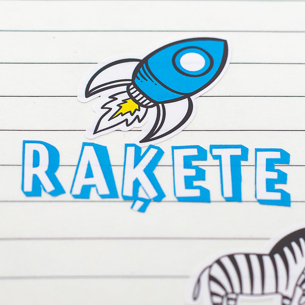 Alfabēta uzlīmju komplekts 🔤