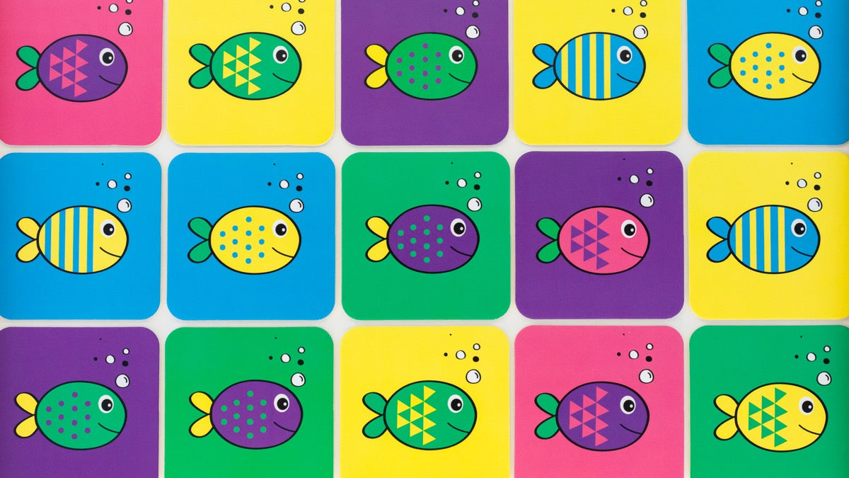 Atmiņas spēle bērniem -ATŠĶIRĪBAS🐠