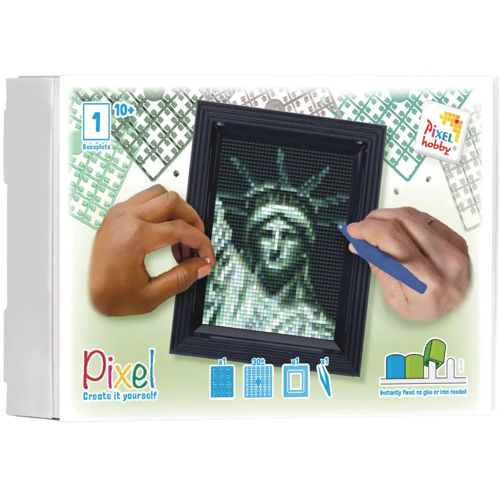 Pixel Classic mozaīka rāmī|Brīvības statuja