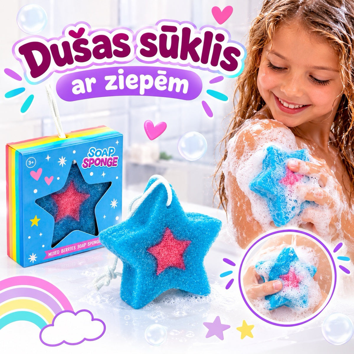 HaFy Vienradžu pārsteiguma kaste ar sešiem pārsteigumiem bērniem