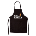 Melns kokvilnas priekšauts | Grill Master dizains