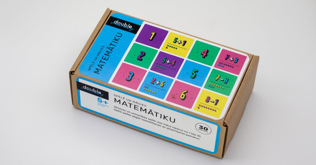 Atmiņas spēle bērniem - MATEMĀTIKA 🧮
