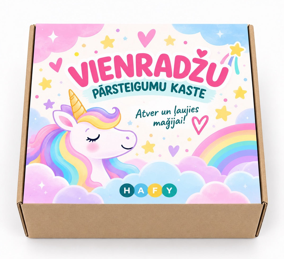 pārsteiguma kaste vienradzis 
