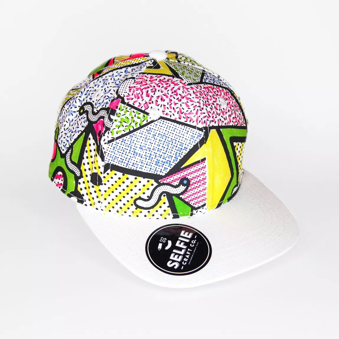 Krāsojamā beisbola tipa cepure bērniem – POP ART dizains