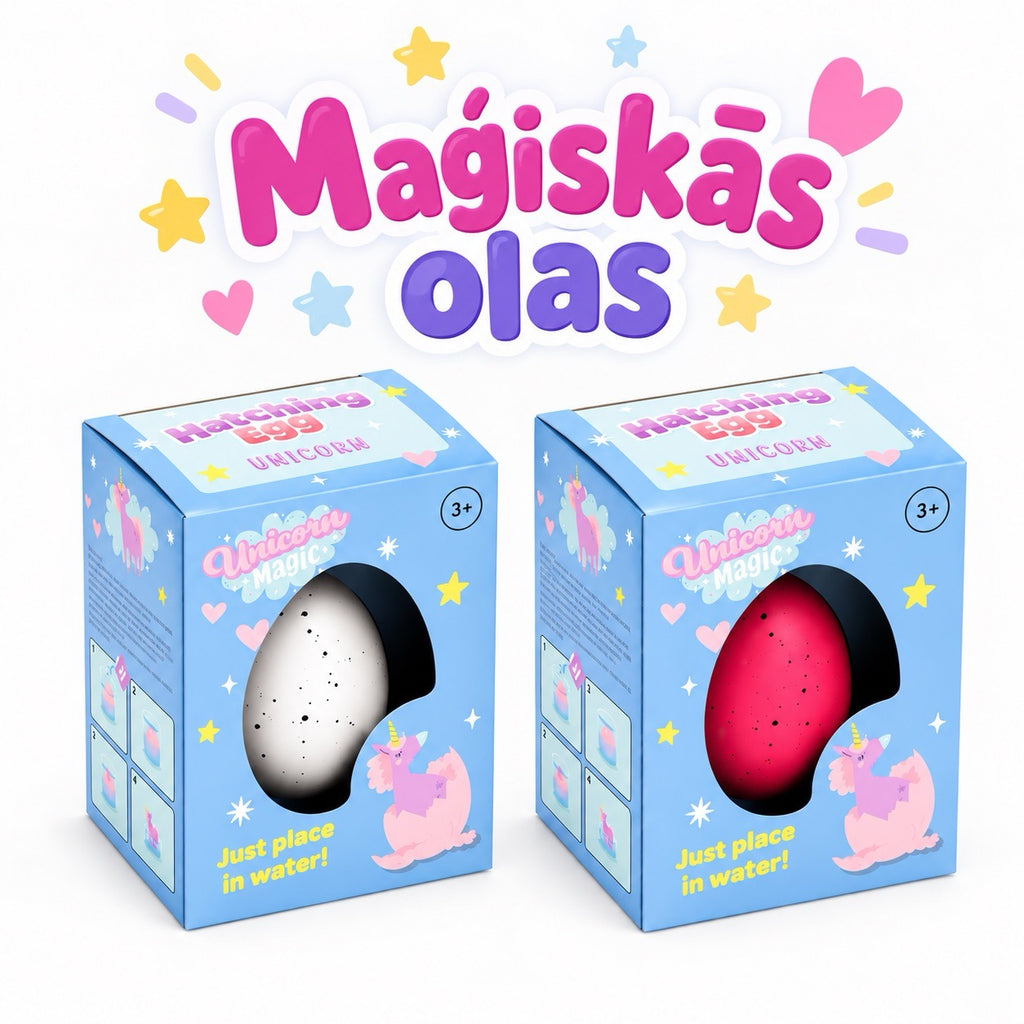 Maģisko vienradžu olu komplekts bērniem 2 gab.
