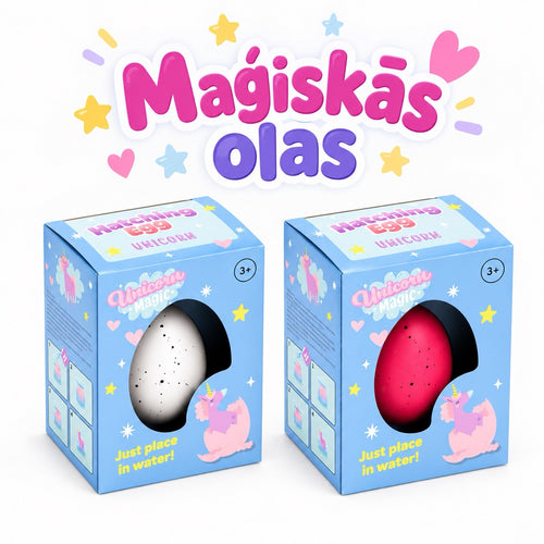 Maģisko vienradžu olu komplekts bērniem 2 gab.