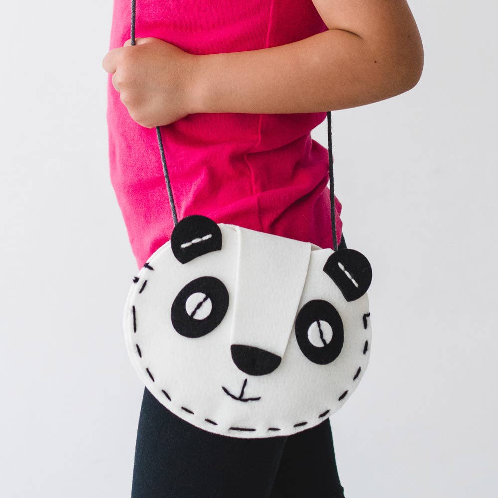 Bērnu šūšanas komplekts | Pandas soma