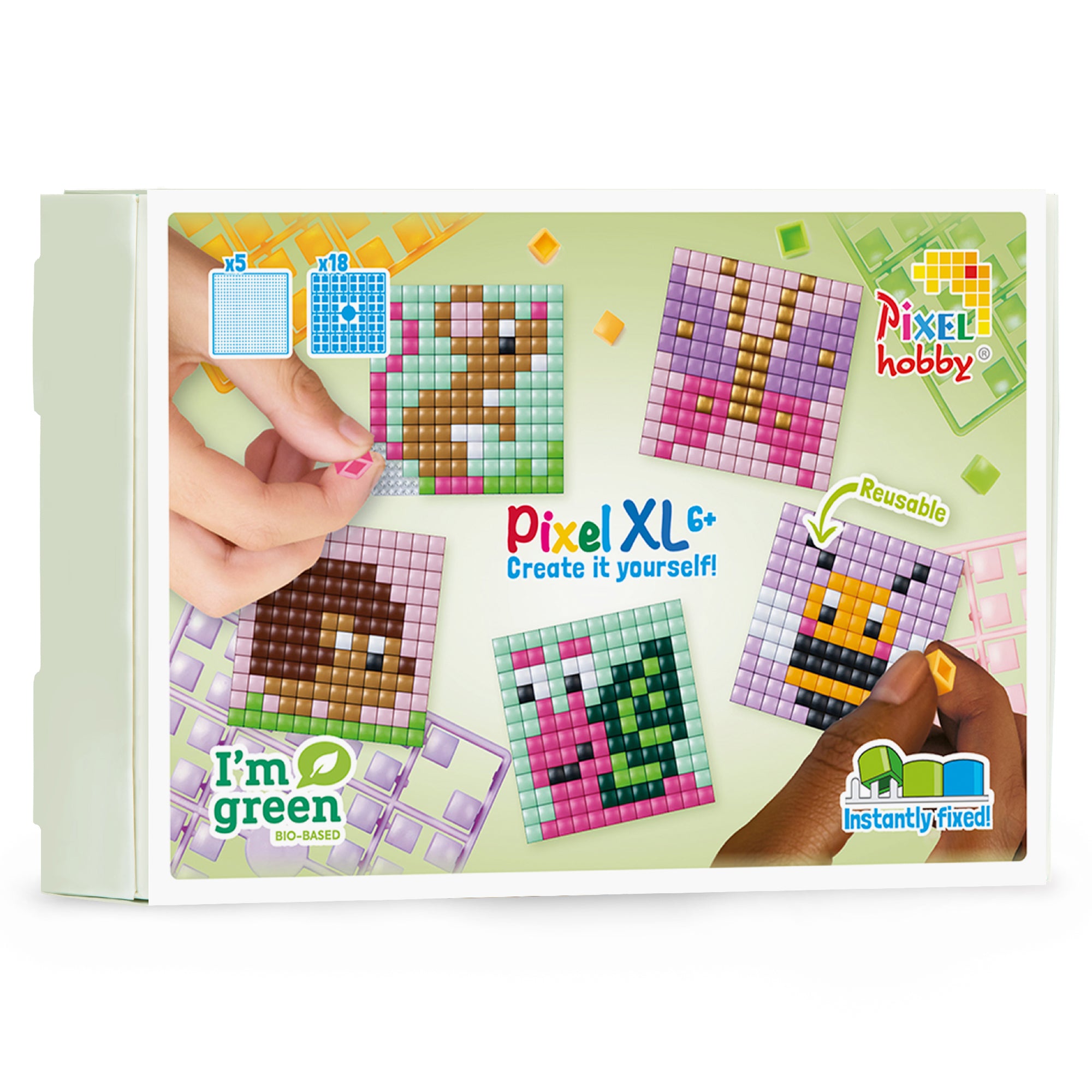 Pixel XL mozaīka bērniem |Dzīvnieki