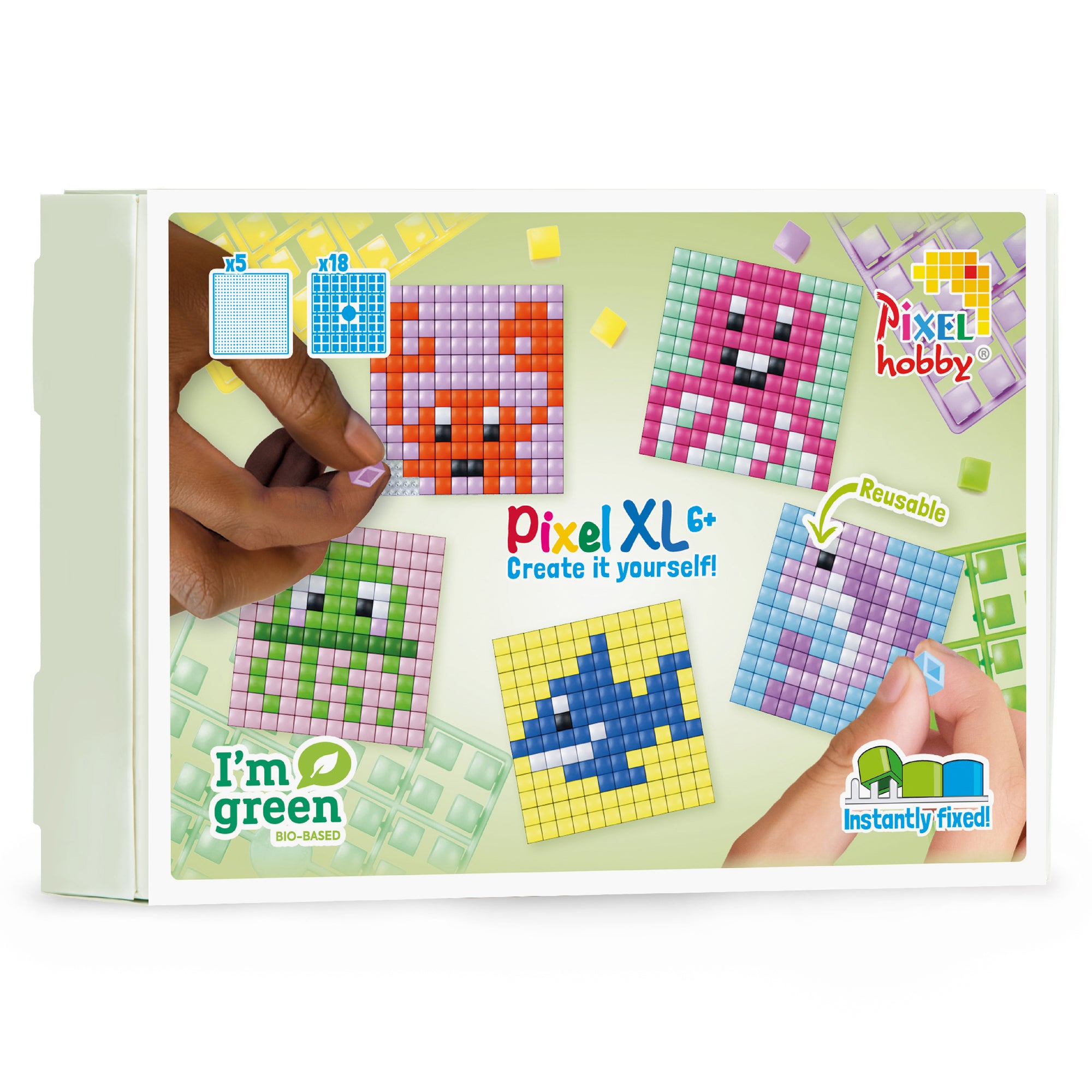 Pixel XL mozaīka bērniem |Ūdens dzīvnieki
