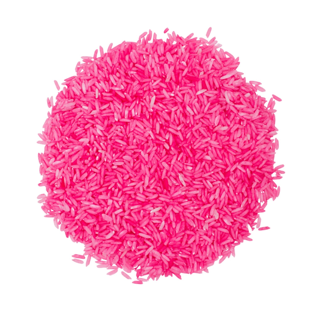 Rozā sensorie rīsi bērniem - 400g