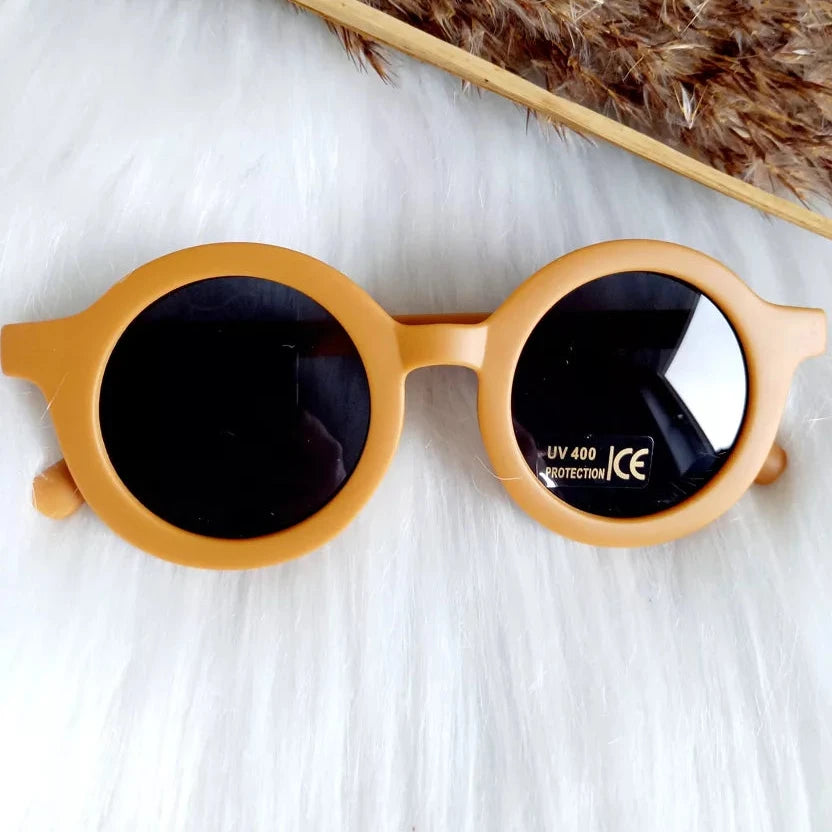 Bērnu saulesbrilles retro stilā|karameļu