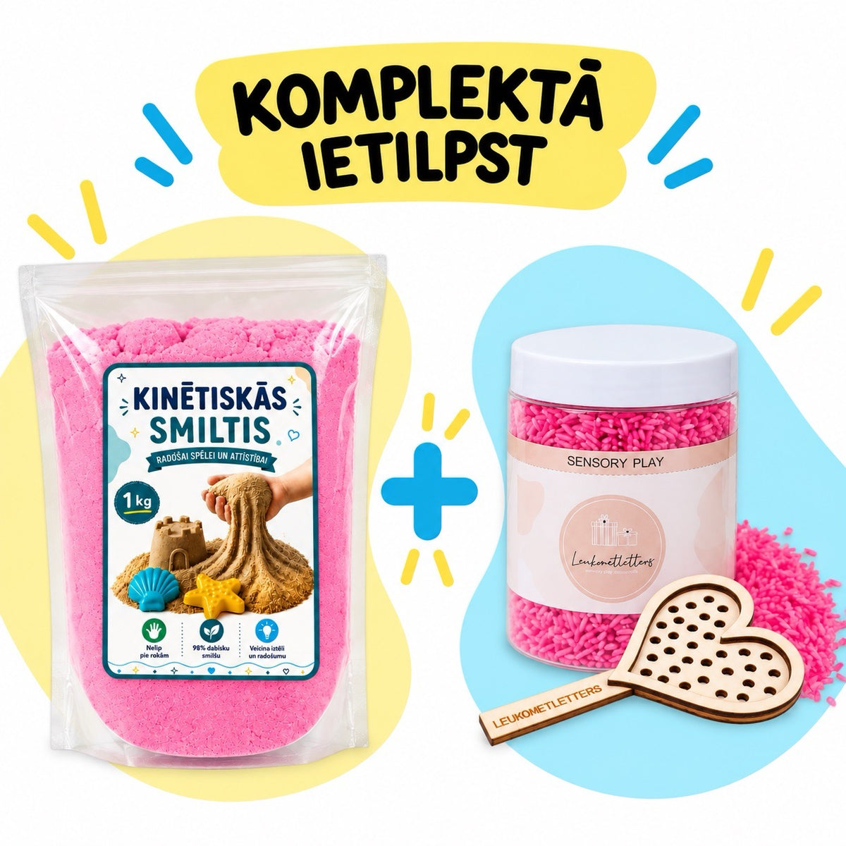 komplekts meitenēm dāvanai