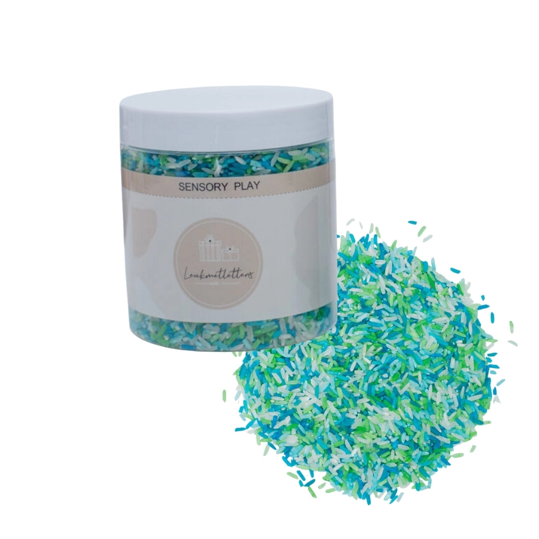 Tirkīza sensorie rīsi bērniem - 400g
