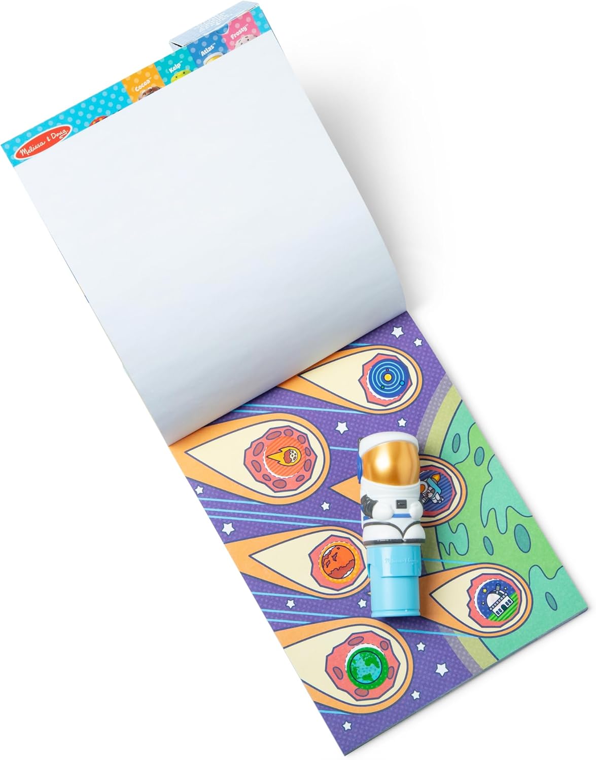 Astronauta uzlīmju komplekts bērniem Sticker Wow 🧑‍🚀🚀🌌