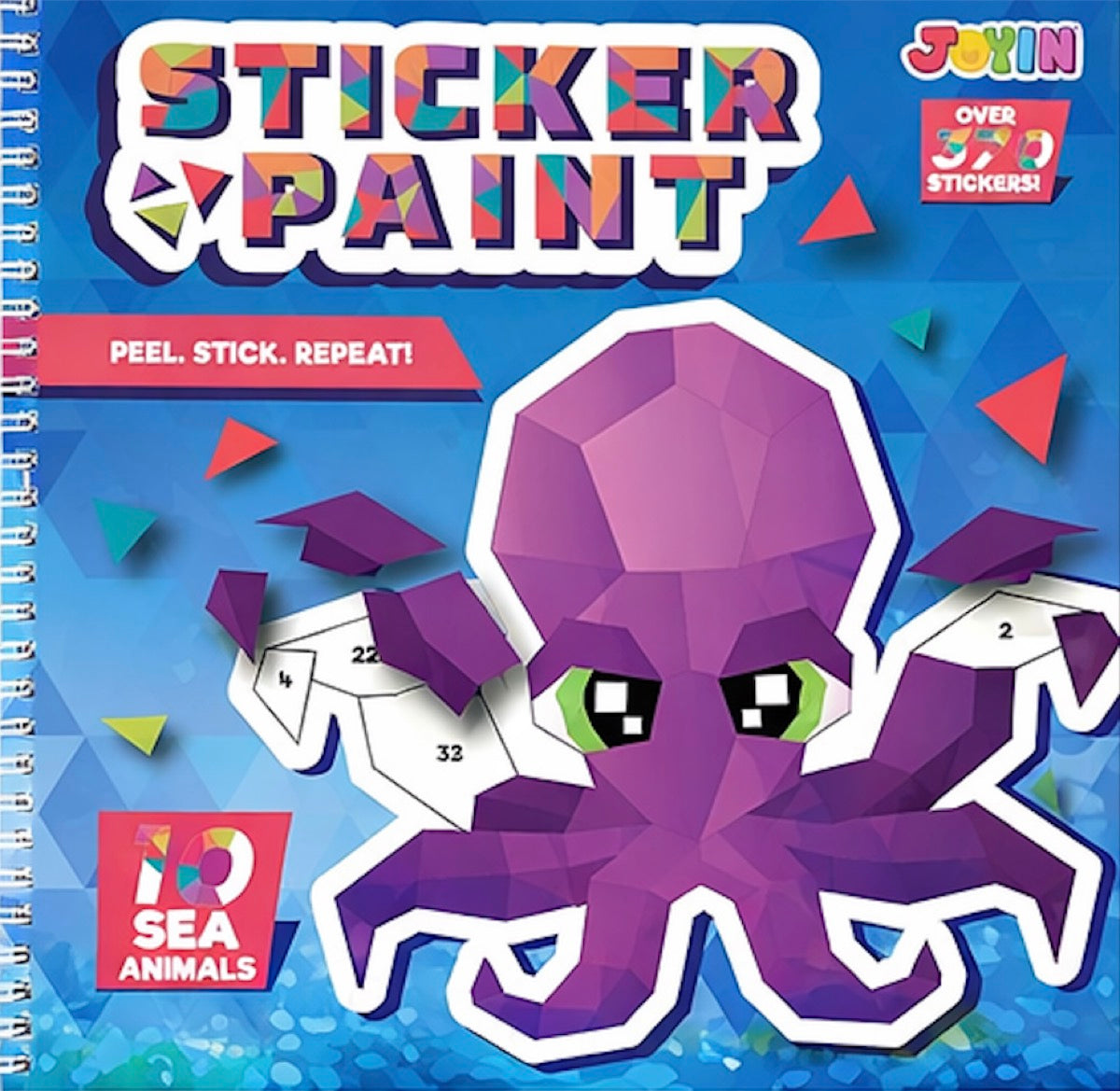 Uzlīmju puzles grāmata – Ūdens dzīvnieki 🐙