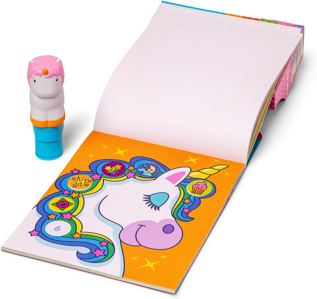 Vienradža uzlīmju komplekts bērniem Sticker Wow 🦄 ✨ 🌈